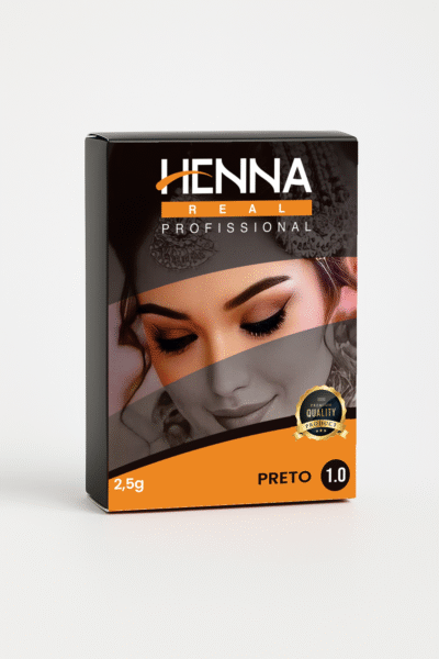 Henna Real Preto 1.0 - 2.5g