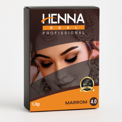 Henna Real Marrom 4.0 - 1.3g