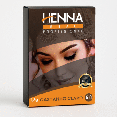 Henna Real Castanho Claro 5.0 - 1.3g